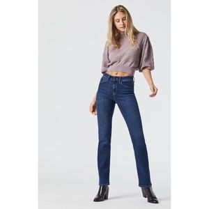 Mavi Kendra High-Rise Straight Leg Jeans - 28/30